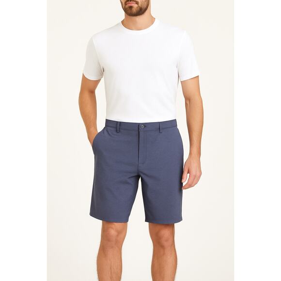 Tommy Bahama Blue Flat Front Golf Shorts Size 48RG - Picture 1 of 6